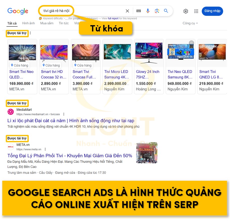 Google Search Ads là gì? Hướng dẫn cách chạy quảng cáo tìm kiếm trên Google