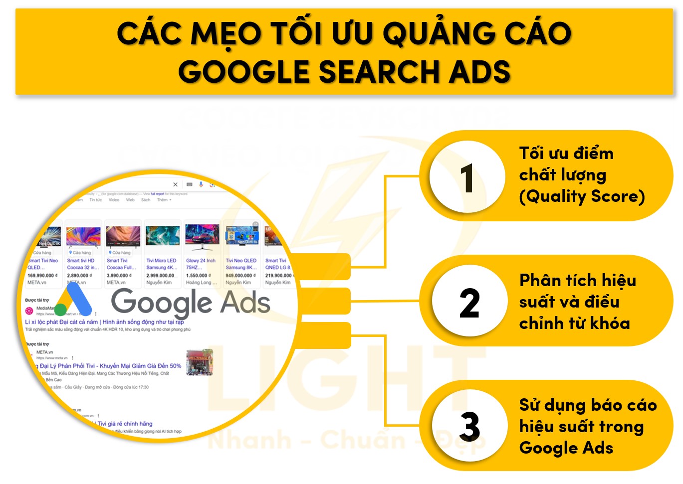 3 cách tối ưu quảng cáo Google Search Ads