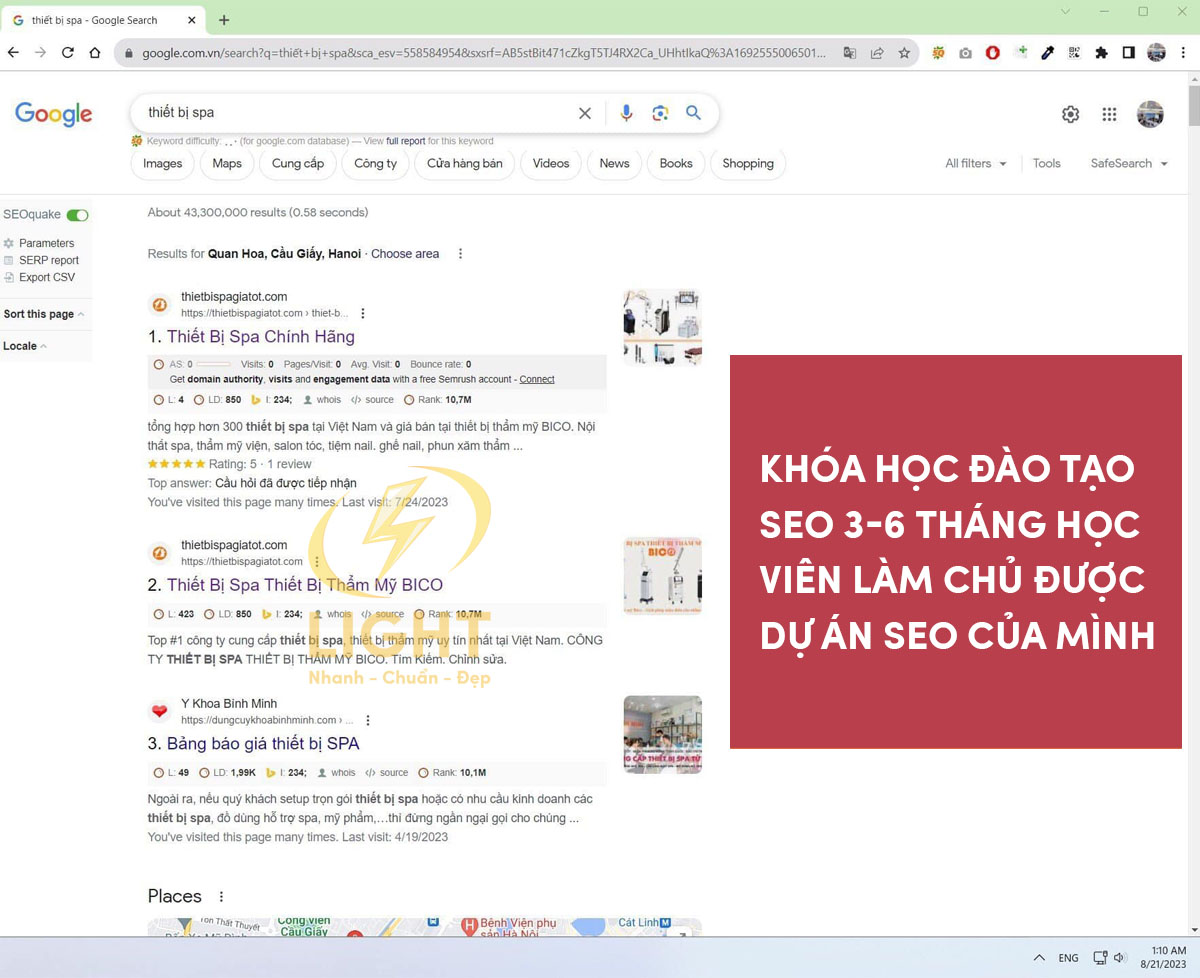 Nơi học chuyên nghiệp hàng đầu hiện nay