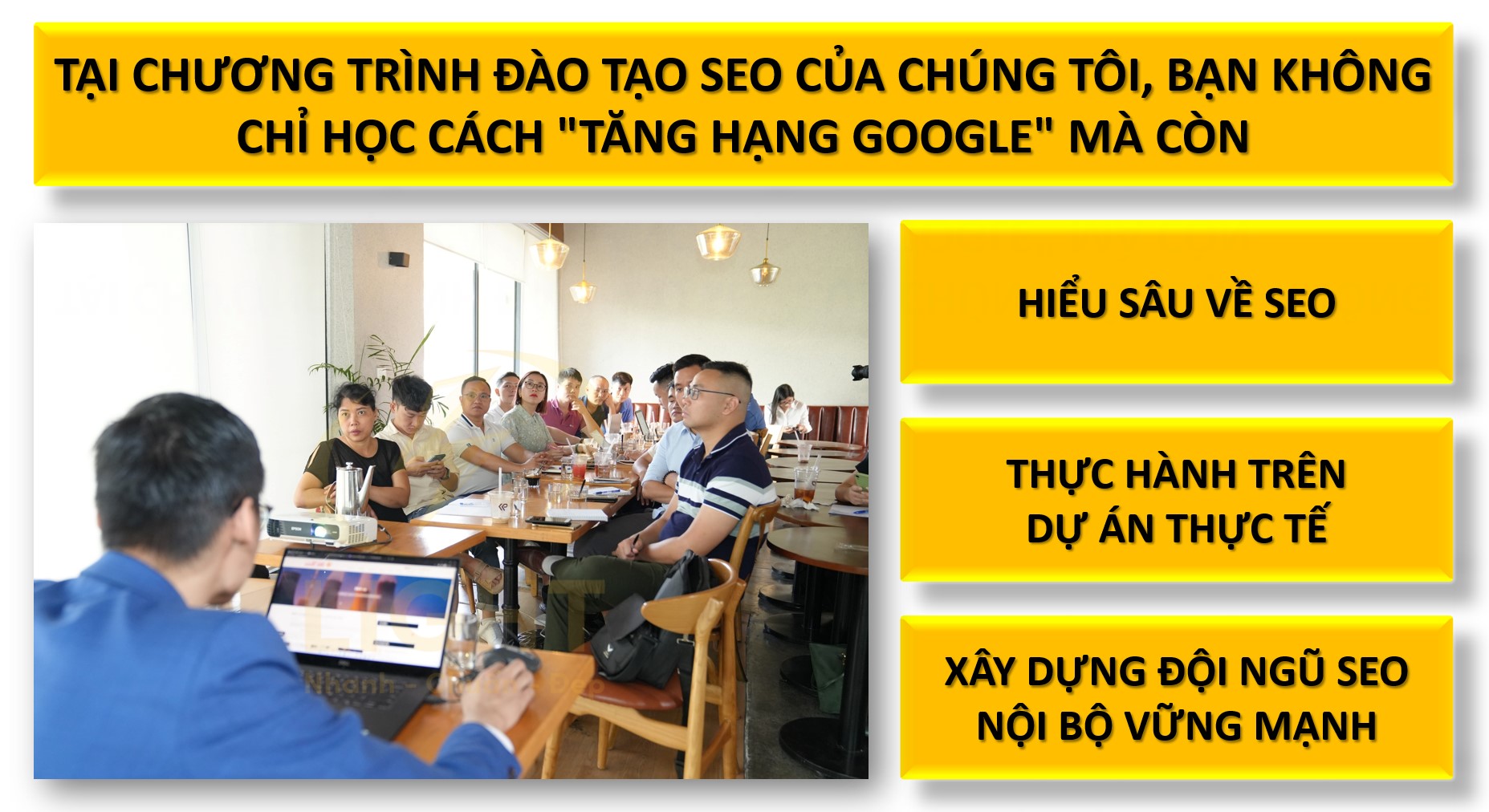 không chỉ học cách "tăng hạng Google" mà còn hiểu rõ cách tận dụng SEO như một đòn bẩy