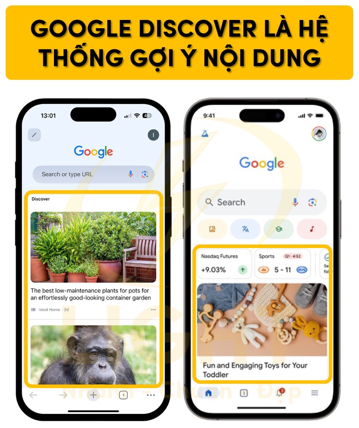 Google Discover là hệ thống gợi ý nội dung