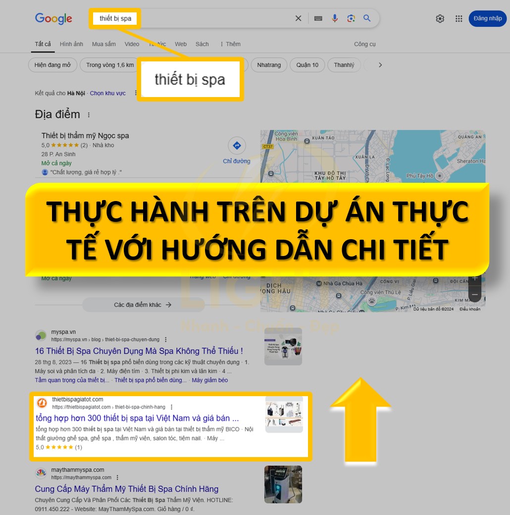 Thực hành trên dự án thực tế với hướng dẫn chi tiết