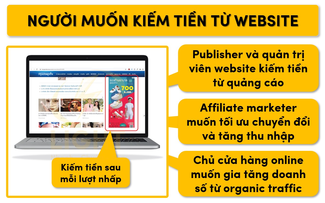 Ngươi muốn tạo thu nhập từ website