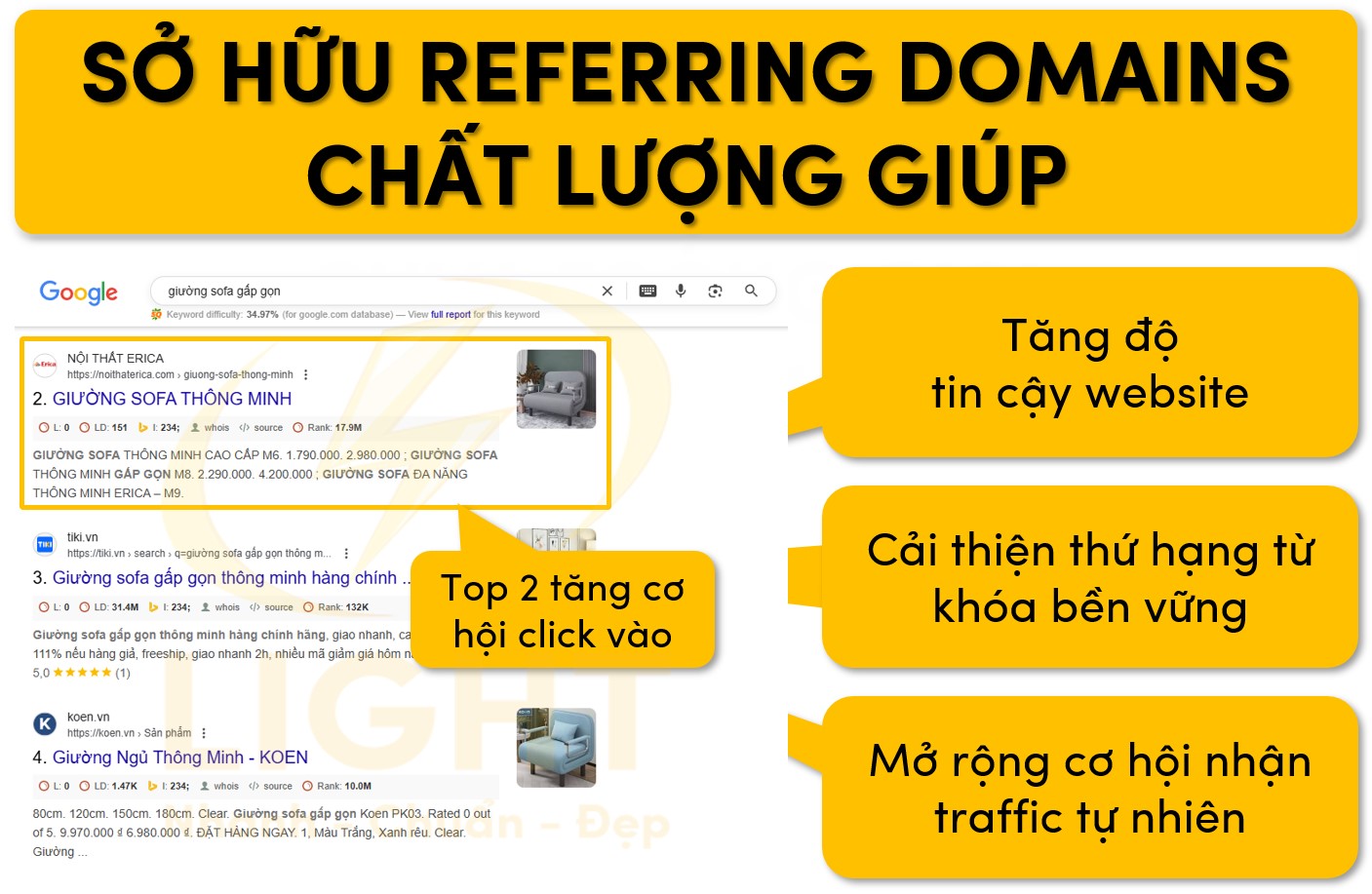 3 lợi ích khi sở hữu Referring Domains chất lượng