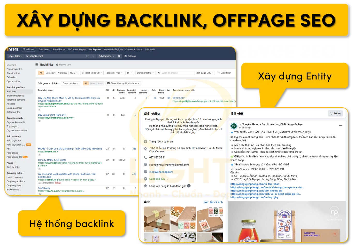 Tối ưu SEO Offpage và xây dựng hệ thống Backlink