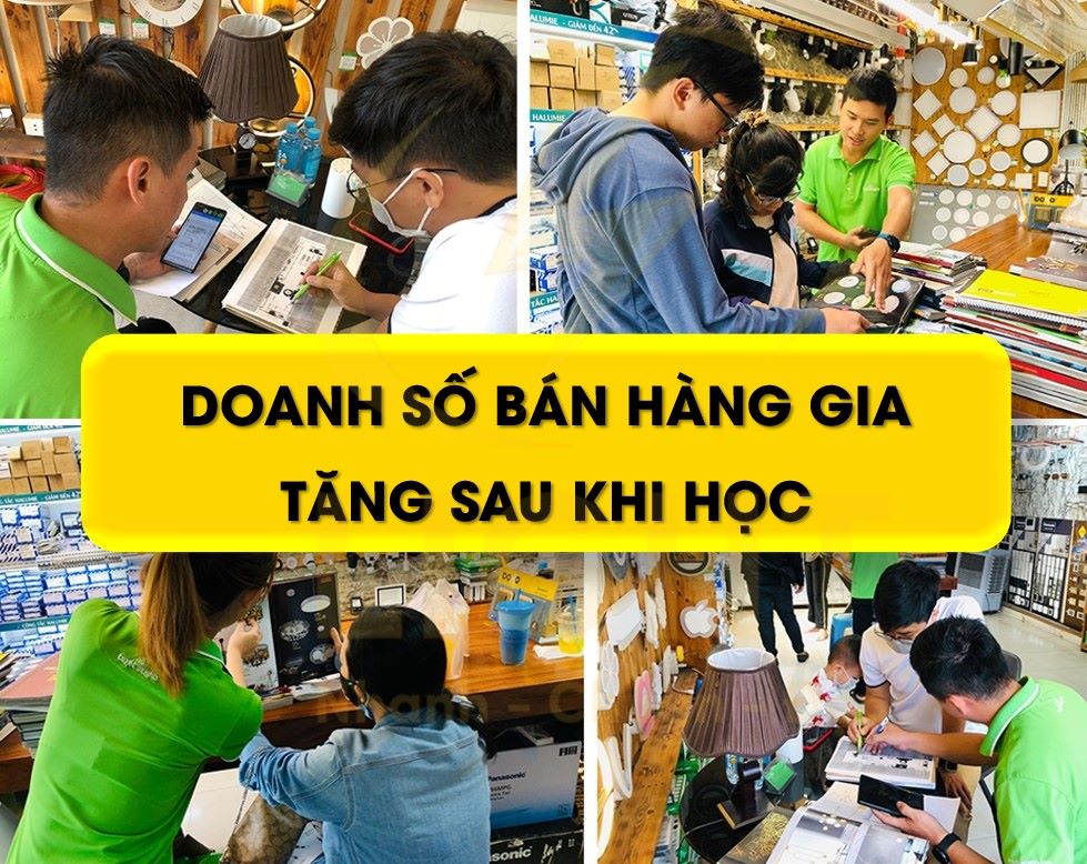 Khách hàng biết đến thương hiệu của công ty nhiều hơn, doanh số bán hàng gia tăng sau khi học khóa học CEO quản trị