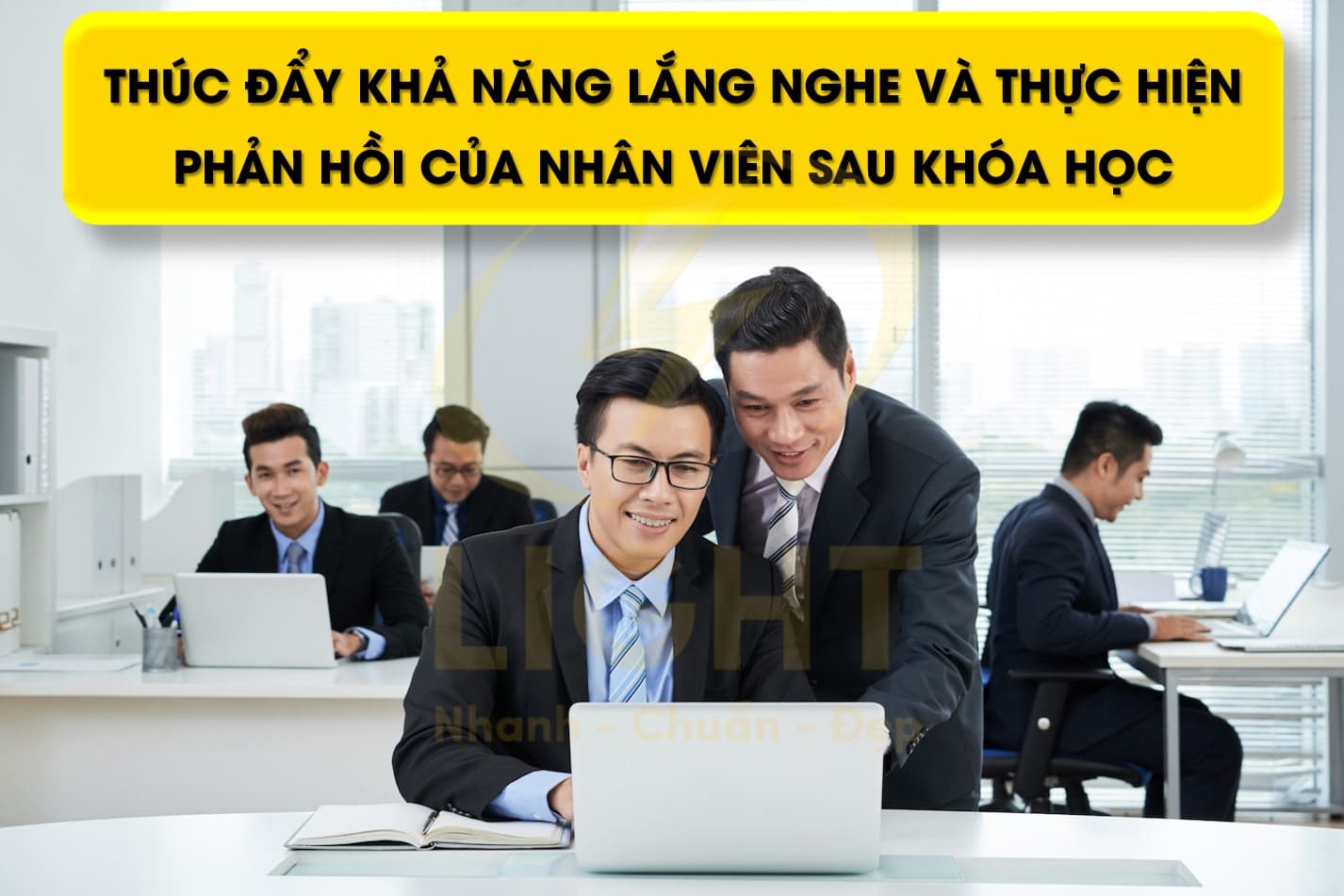 Hình ảnh minh họa các thành phần tạo nên đội nhóm quản lý