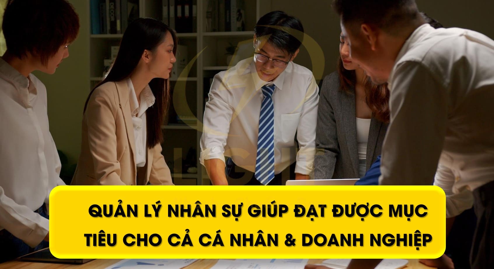 Hình ảnh minh họa của mục tiêu quản lý đội ngũ nhân sự