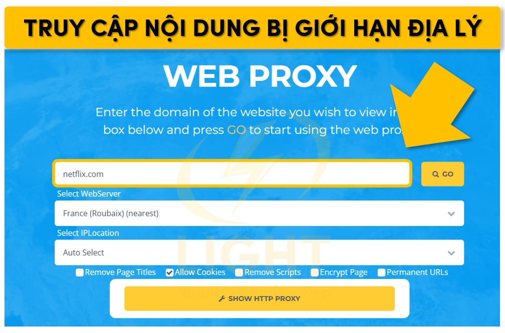 Truy cập website vượt giới hạn địa lý nhờ proxy