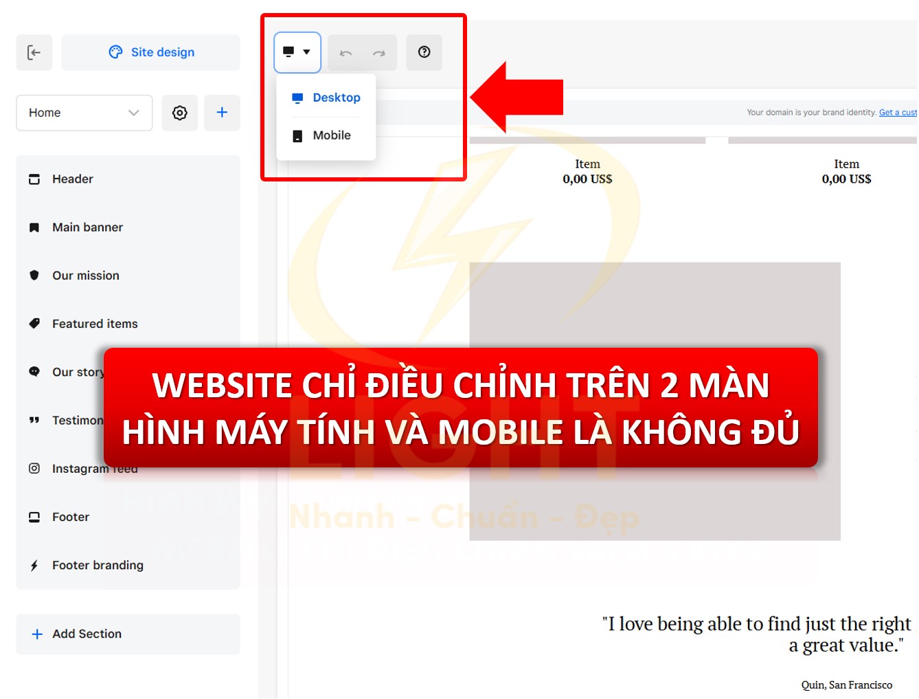 Chỉ điều chỉnh website trên 2 màn hình là không đủ chuẩn SEO