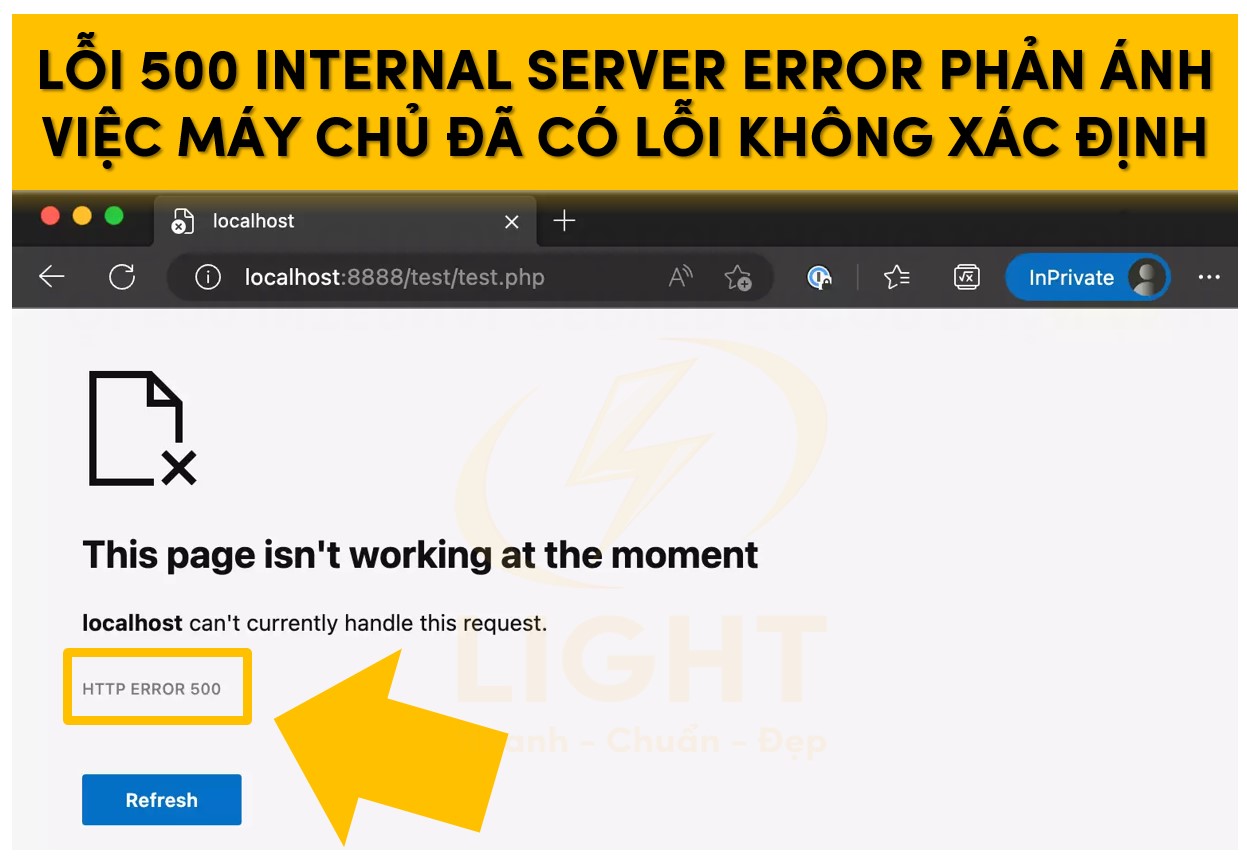 Lỗi 500 Internal Server Error là gì? Nguyên nhân, cách khắc phục chi tiết cho người mới