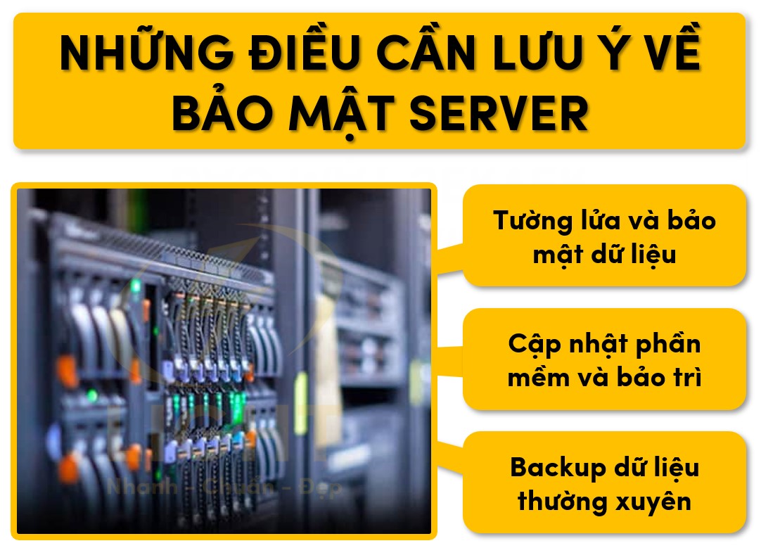 Một số điều cần chú ý về bảo mật của Server