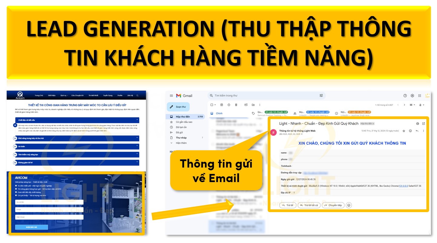 Lead Generation (Thu Thập Thông Tin Khách Hàng Tiềm Năng)