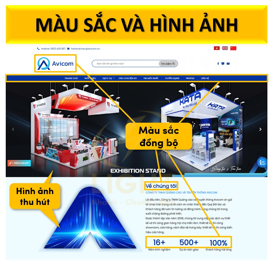 Màu sắc và hình ảnh