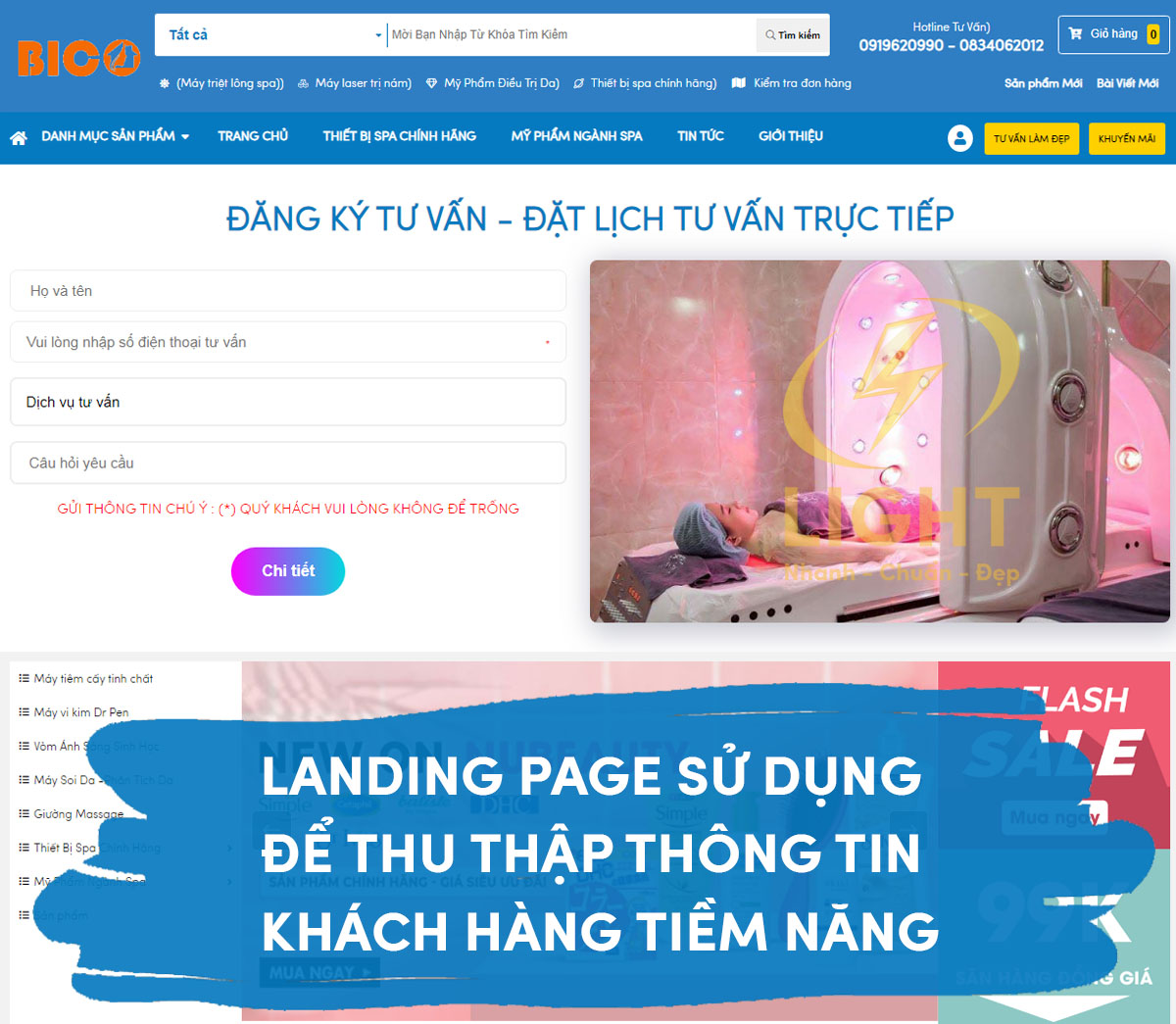 Landing Page bán sản phẩm đặc trị mất ngủ Tâm An Lạc Tiên