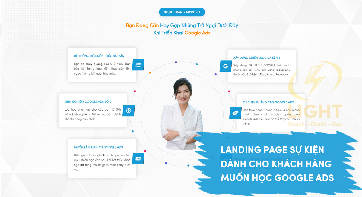 Lợi ích khi sử dụng Landing Page cho sự kiện