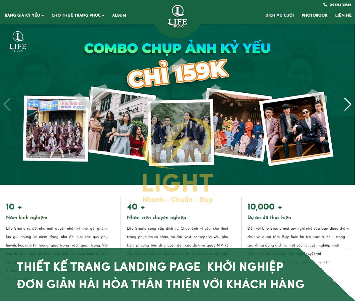 Lý do nên sử dụng Landing Page cho dự án khởi nghiệp