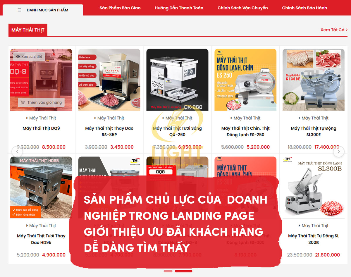 Thiết kế trang web landing