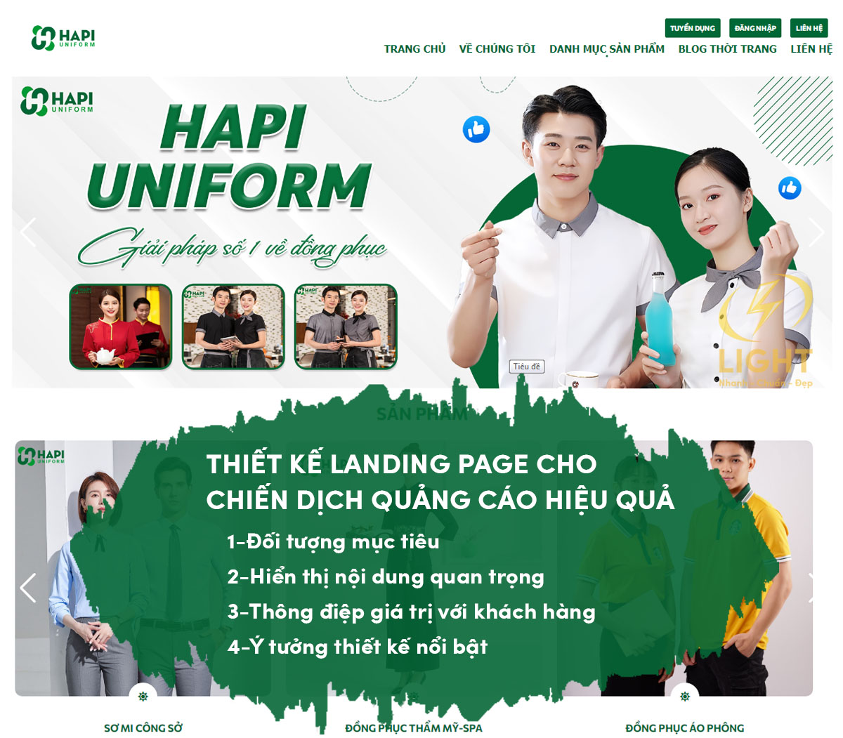 Chứng thực của khách hàng trong Landing Page cho chiến dịch quảng cáo Google Ads