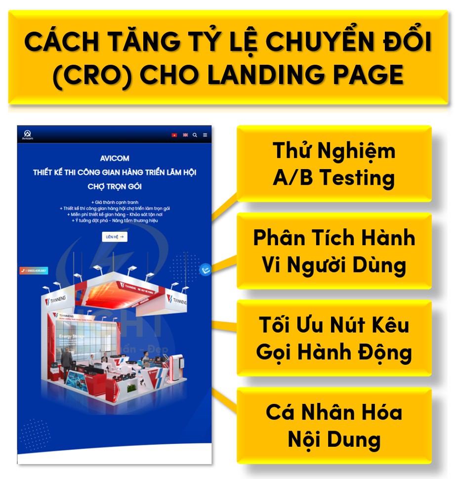 Cách Tăng Tỷ Lệ Chuyển Đổi (CRO) Cho Landing Page