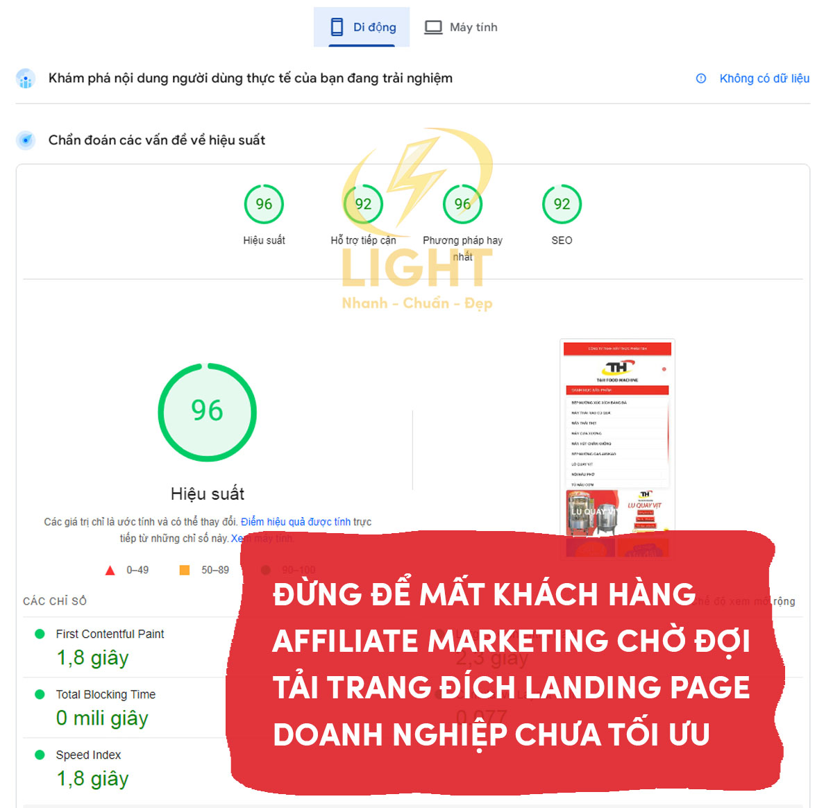 Hình ảnh trên Landing Page tiếp thị mùa tuyển sinh của FPT được tối ưu chuẩn SEO