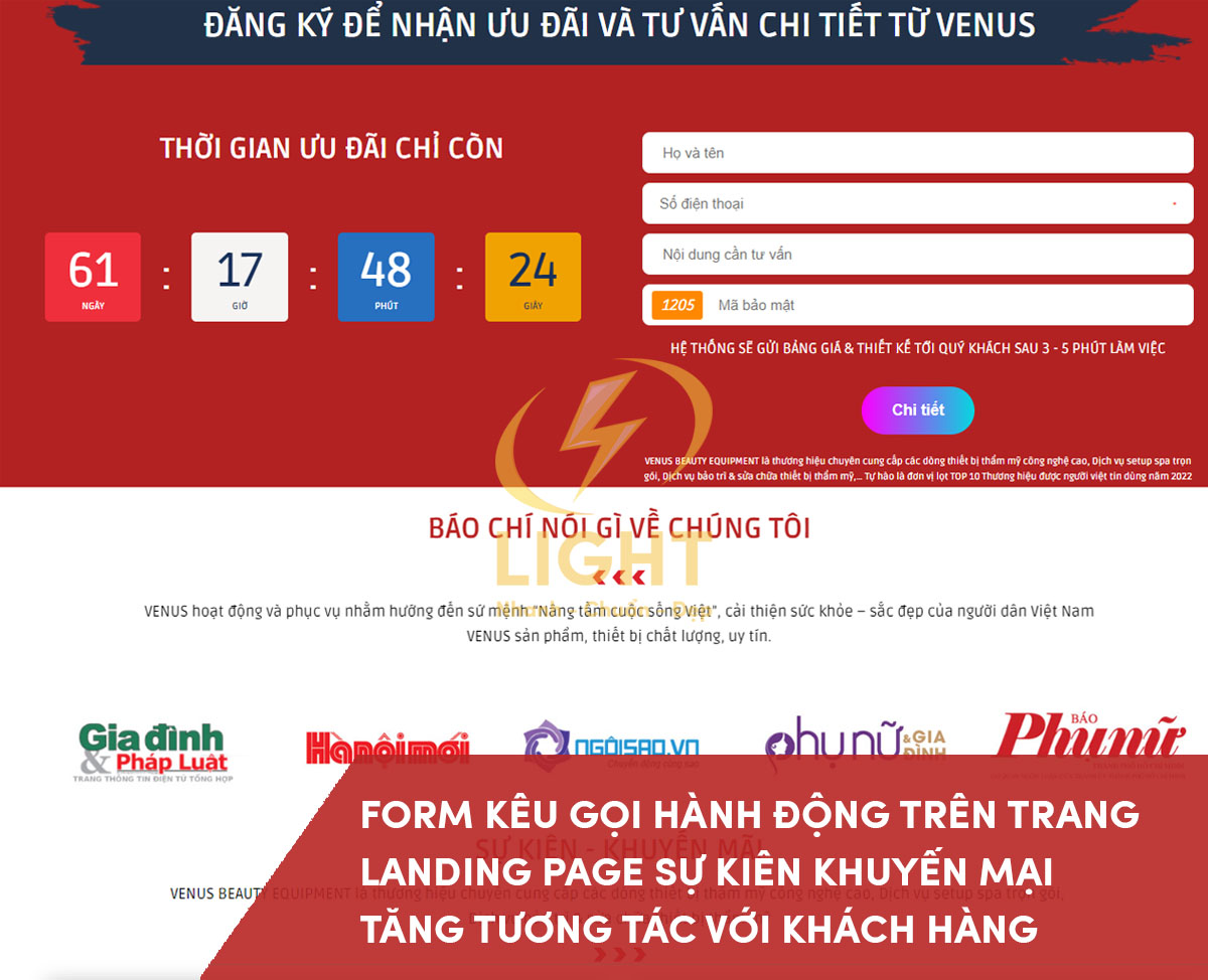 Landing Page tuyển sinh mùa tựu trường của Đại học FPT có thêm hiệu ứng bắt mắt