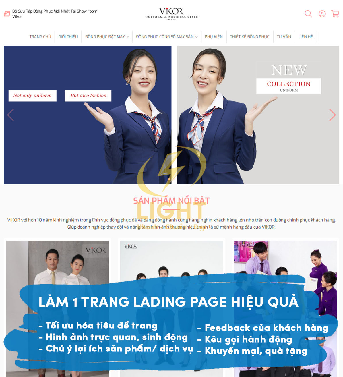 Mẫu Landing Page chuyển đổi lĩnh vực bất động sản