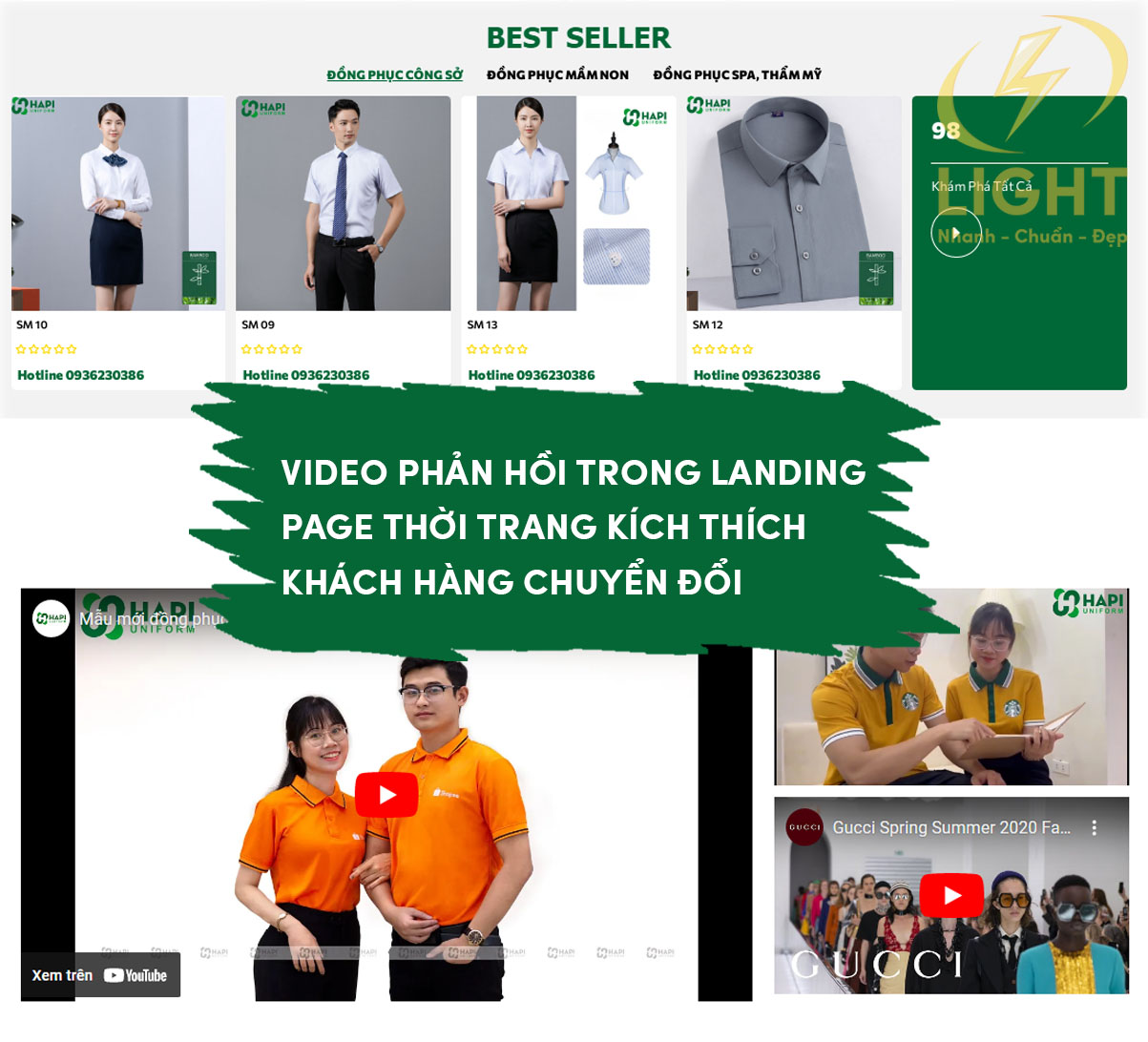 Bằng chứng xã hội của Landing page