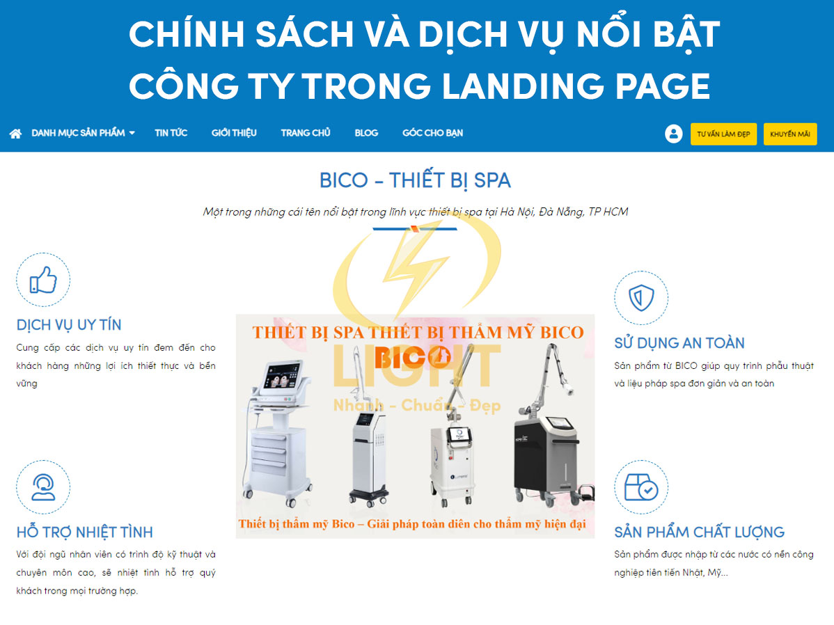 Landing Page của Shopee có hiển thị thêm đồng hồ đếm ngược thời gian