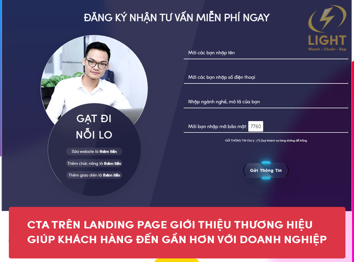 CTA trên landing thương hiệu của Trello