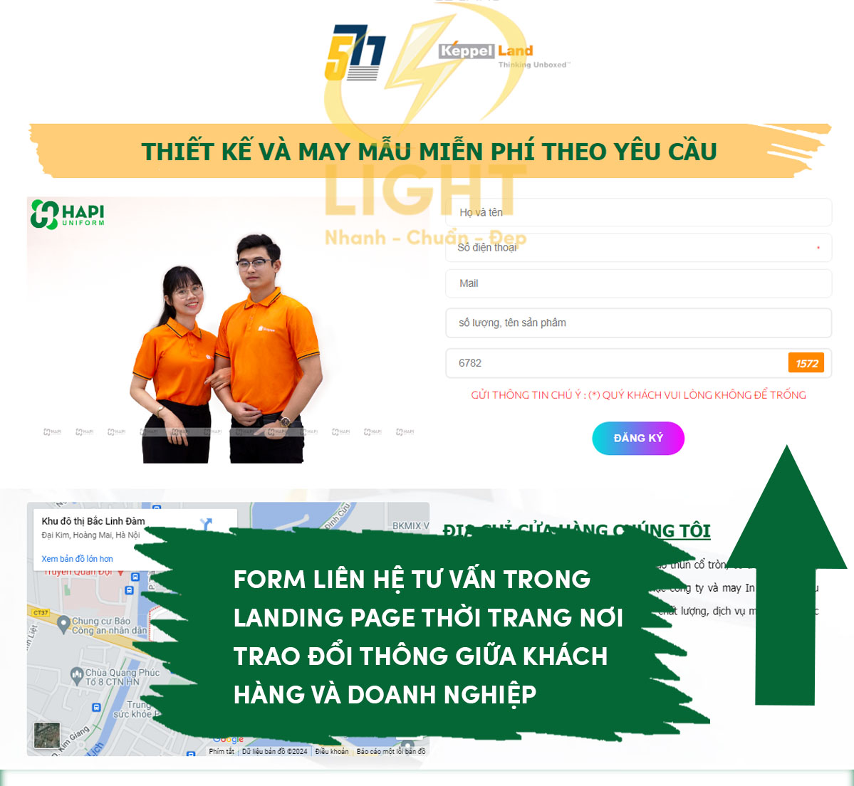 Kêu gọi hành động (CTA) trên Landing page