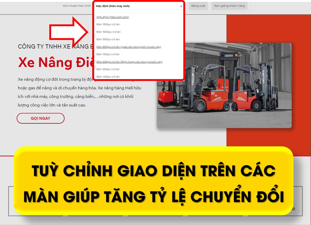 Landing Page giúp đo lường hiệu suất chiến dịch