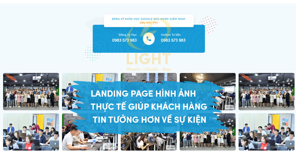 Mẹo thiết kế Landing Page sự kiện chuyên nghiệp bạn nên biết