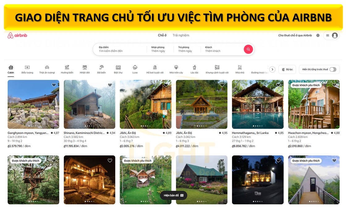 Airbnb: Cách mạng hóa ngành lưu trú thông qua UX