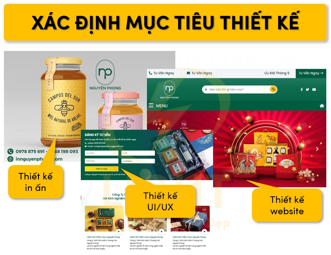 Tập trung vào mục tiêu thiết kế