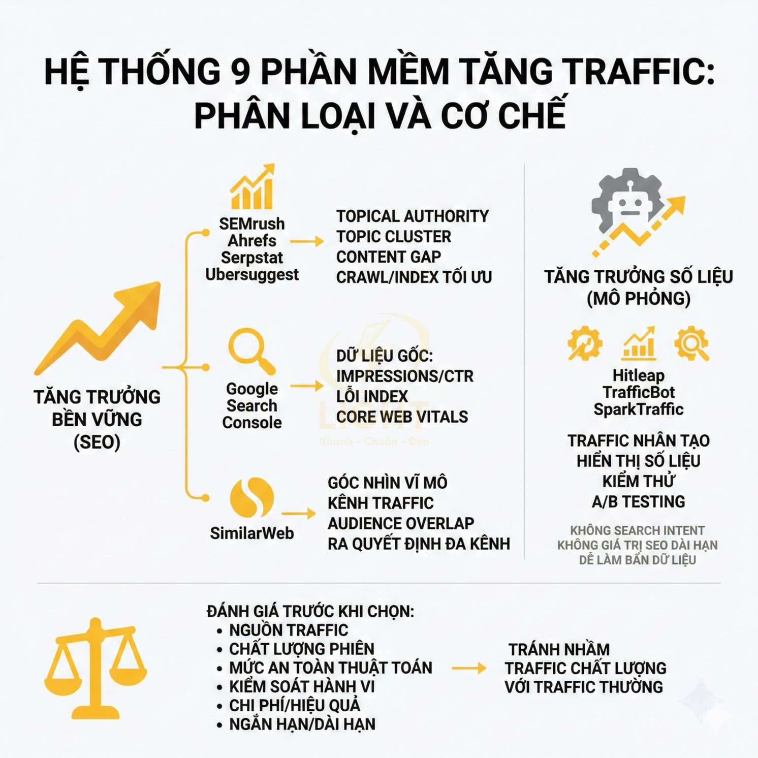 Top 9 phần mềm tăng traffic cho website tốt nhất hiện nay