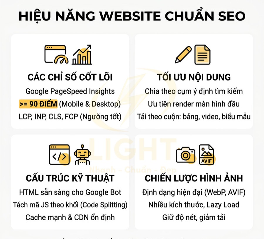 Website chuẩn SEO cần tốc độ bao nhiêu là tốt?