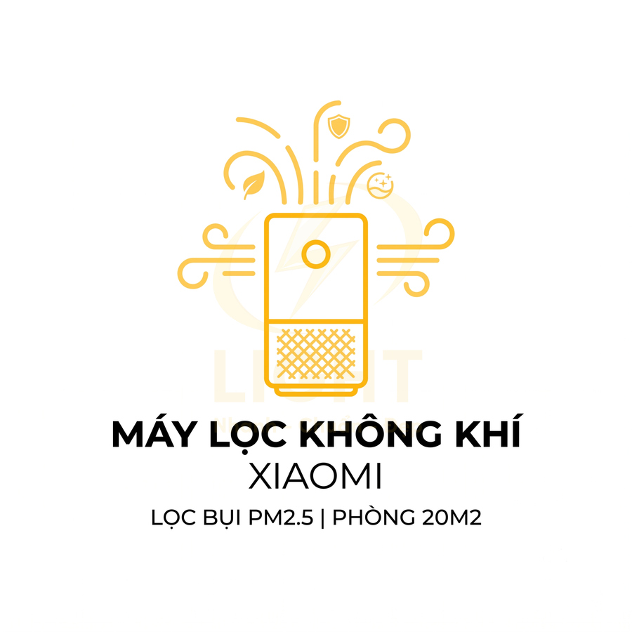 Máy lọc không khí Xiaomi lọc bụi PM2.5 cho phòng 20m2