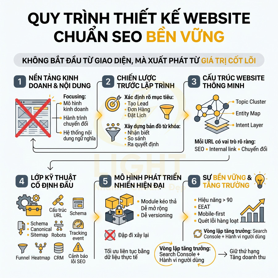 Thiết kế website chuẩn SEO cần chuẩn bị gì trước khi bắt đầu?