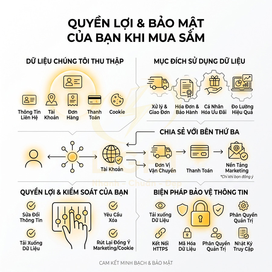 Cách xây dựng trang chính sách bảo mật cho website bán hàng
