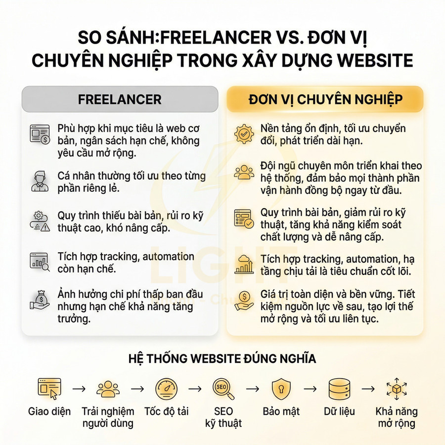 Nên thuê cá nhân hay công ty thiết kế website chuyên nghiệp?