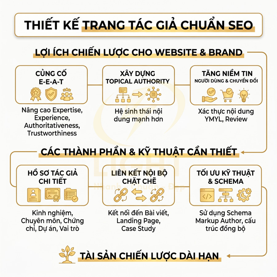 Thiết kế trang tác giả trên website chuẩn SEO có cần thiết không?