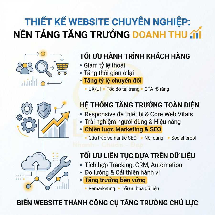 Thiết kế website chuyên nghiệp giúp tăng doanh thu như thế nào?