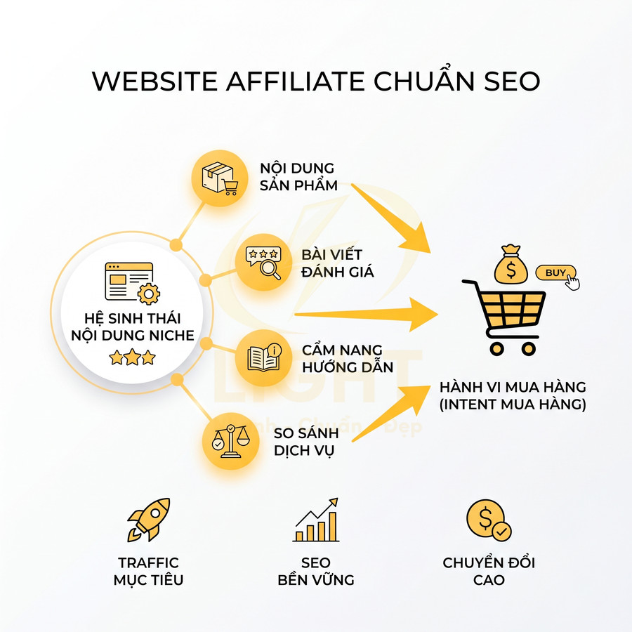 Website chuẩn SEO cho affiliate cần cấu trúc như thế nào?