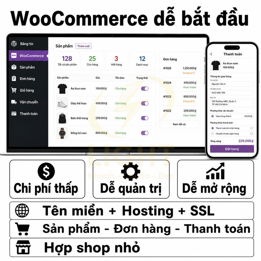 Tạo website bán hàng bằng WordPress miễn phí từ A-Z cho người mới bắt đầu