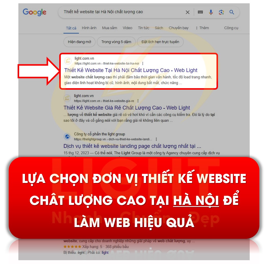 Thiết Kế Website Tại Hà Nội Chất Lượng Cao