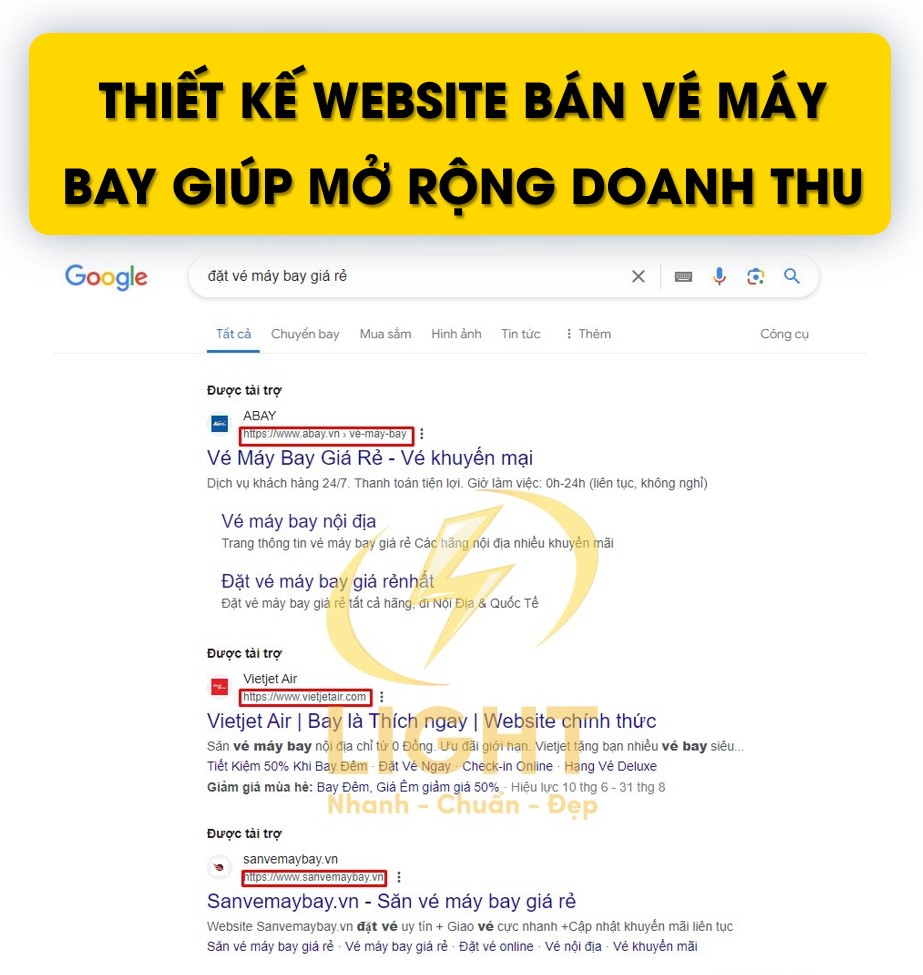 Thiết Kế Web Bán Vé Máy Bay - Xu Hướng Hot Những Năm Gần Đây