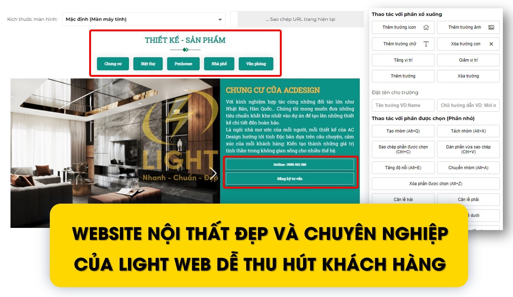 Thiết Kế Website Nội Thất Đẹp Cần Yếu Tố Gì?