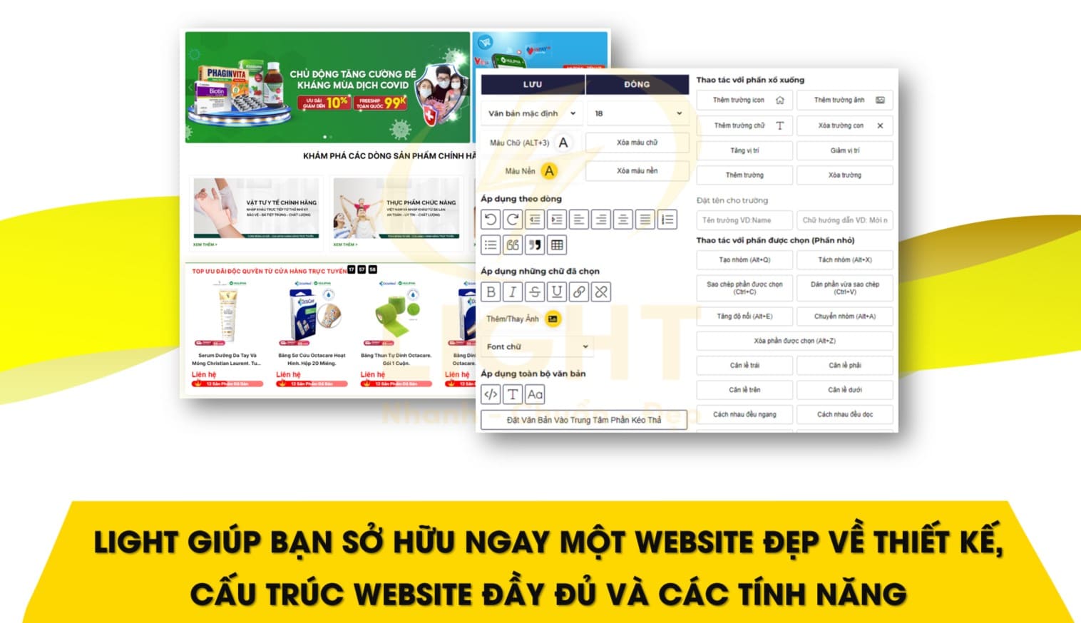 Giải pháp thiết kế website mỹ phẩm hoàn hảo