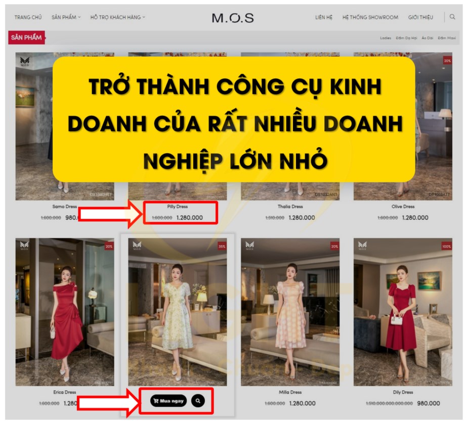 Công ty thiết kế website uy tín thiết kế website thương mại điện tử trở thành công cụ kinh doanh của rất nhiều doanh nghiệp lớn nhỏ